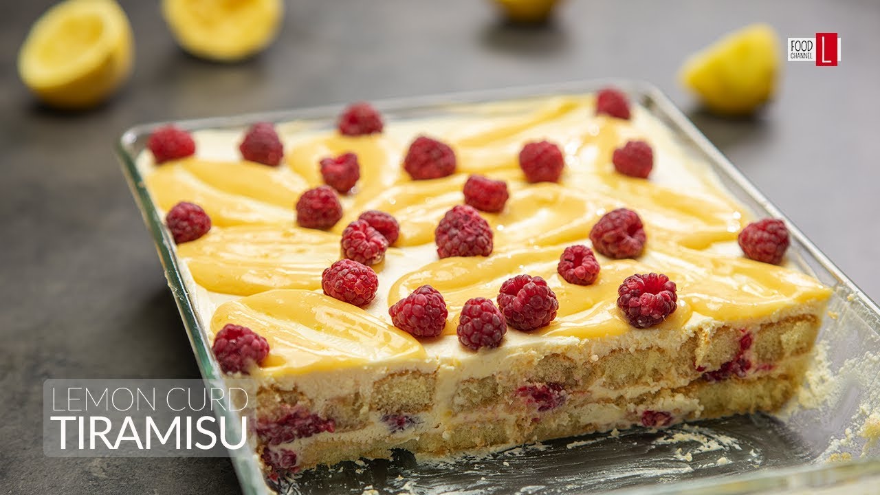 Tiramisu recipe | How to make tiramisu - Lemon curd tiramisu | Food Channel L