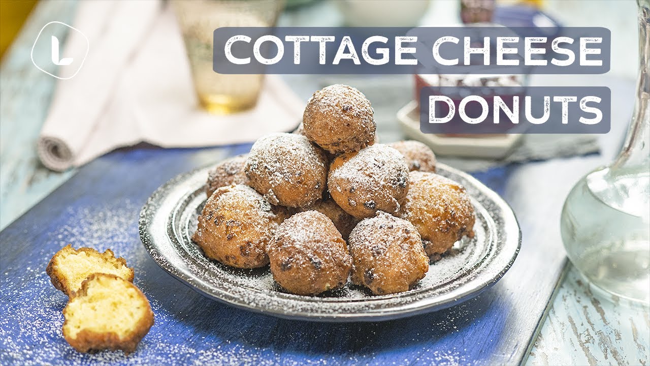 Cottage Cheese Donuts | Food Channel L Recipes