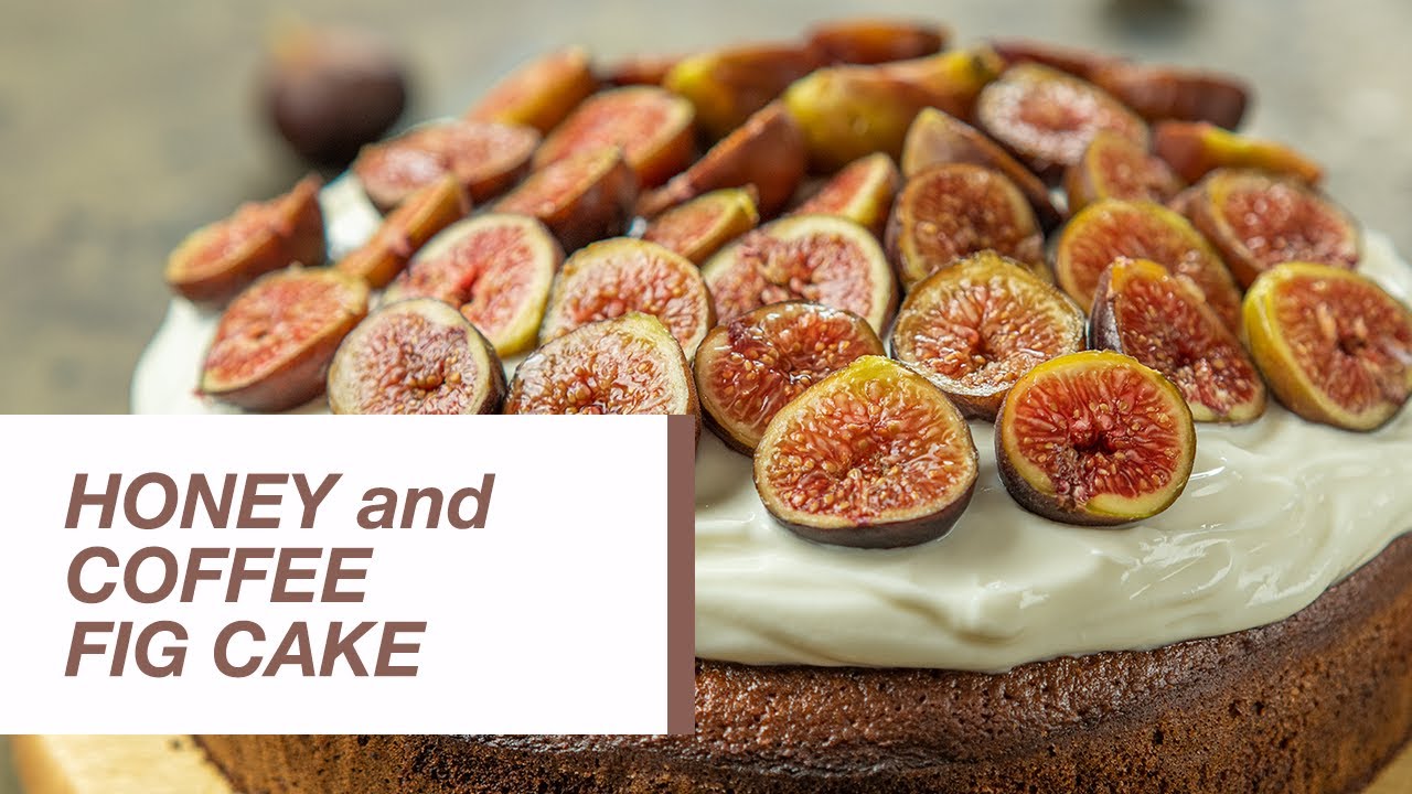 Honey and Coffee Fig Cake | Food Channel L Recipes