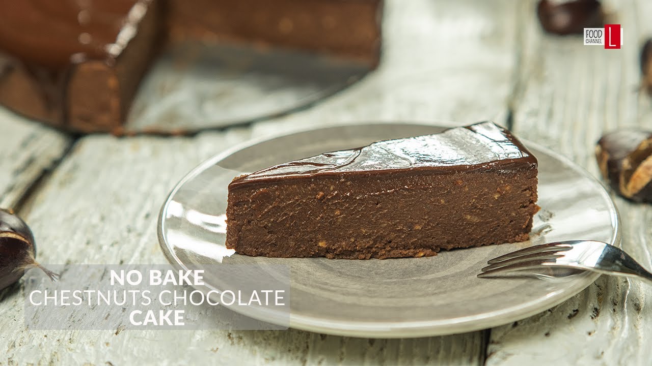 No Bake Chestnuts Chocolate Cake | Food Channel L Recipes