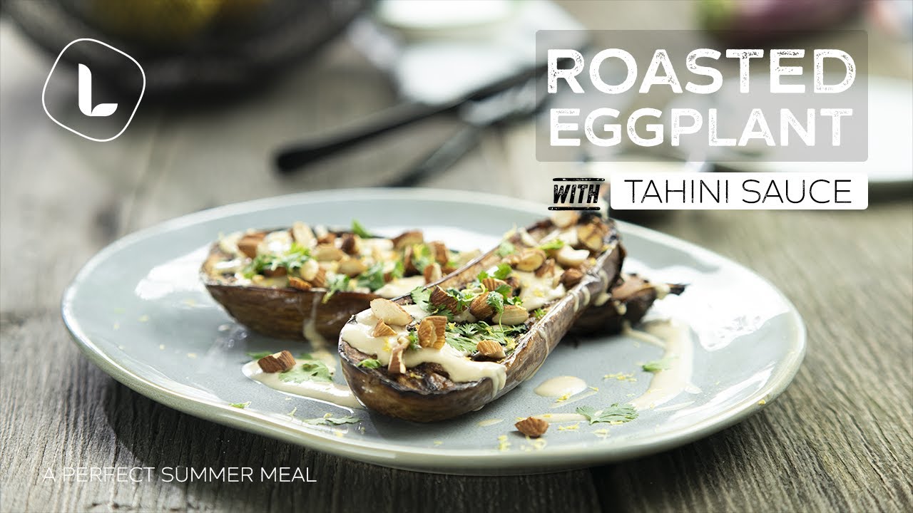 Roasted Eggplant with Tahini Sauce | Quick and Easy |Food Channel L Recipes