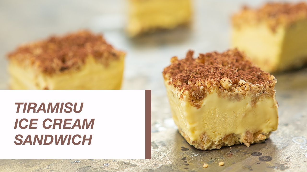 Tiramisu Recipe | How to Make Tiramisu Ice Cream Sandwich | Food Channel L Recipes
