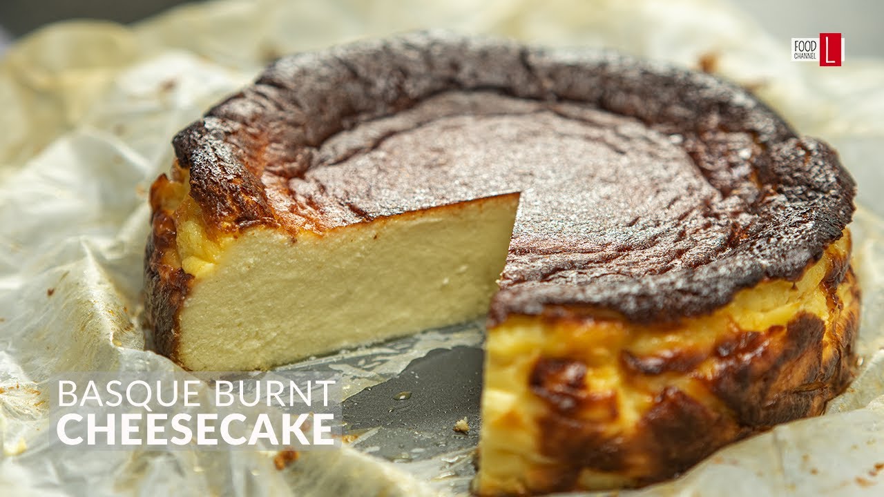 Basque Burnt Cheesecake | Food Channel L Recipes