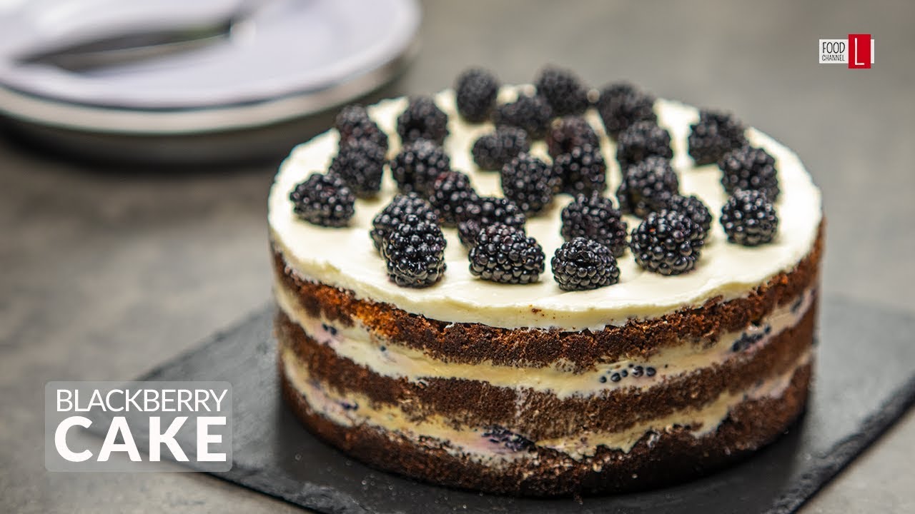 Blackberry and Poppy Seeds Cake | Food Channel L Recipes