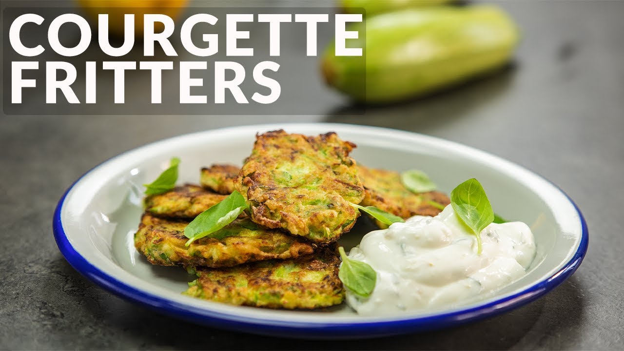 How to Make Courgette Fritters / Food Channel L - A New Recipe Every Day!