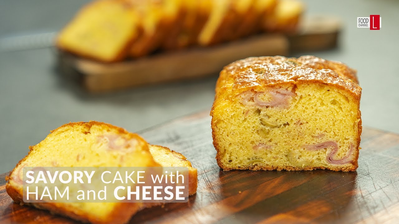 Savory Cake with Ham and Cheese | Food Channel L Recipes