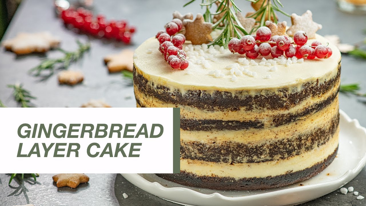 Gingerbread Layer Cake | Food Channel L Recipes