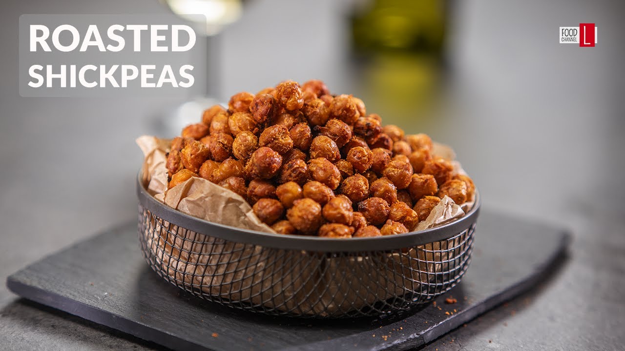 Crispy Spicy Roasted Chickpeas / Food Channel L - A New Recipe Every Day!