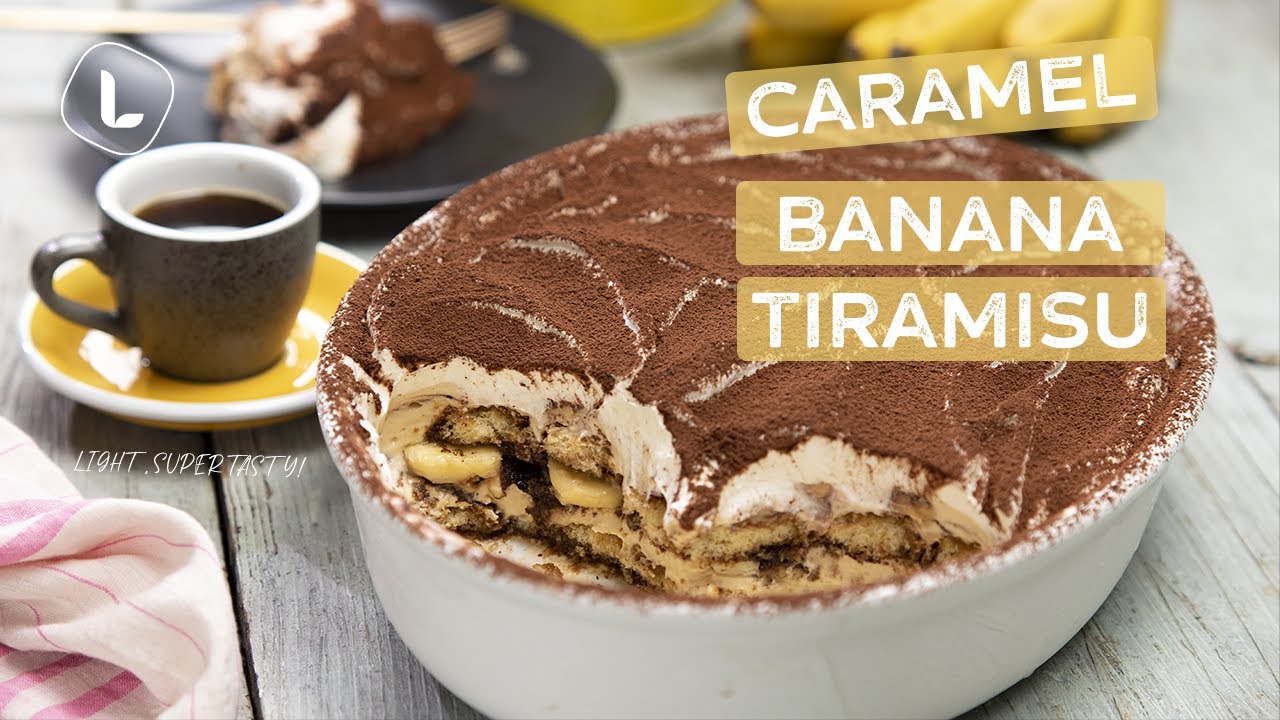 Tiramisu Recipe | How to Make Caramel Banana Tiramisu | Food Channel L Recipes