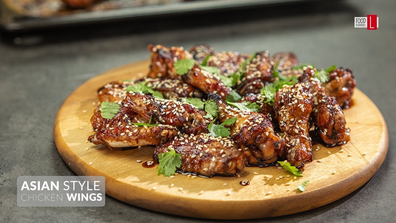 Asian Style Chicken Wings | Food Channel L - A New Recipe Every Other Day!
