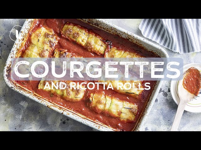Courgettes and Ricotta Rolls | Food Channel L Recipes