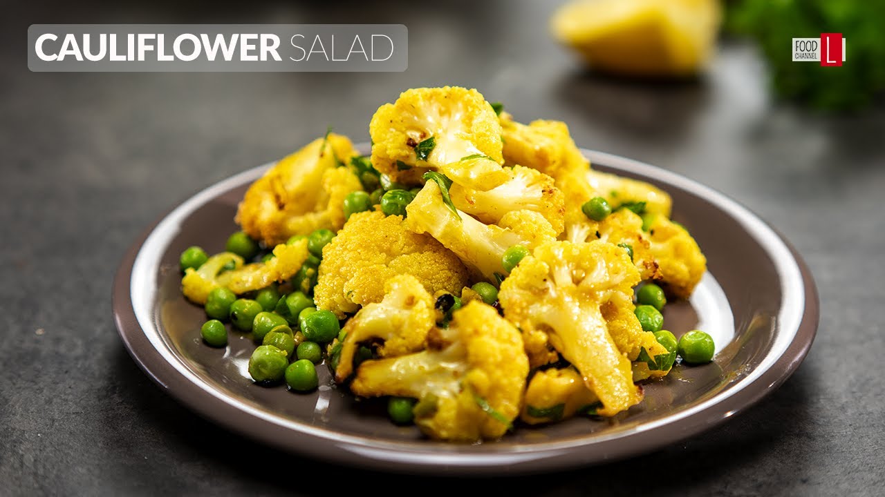 Curry and Garlic Roasted Cauliflower Salad / Food Channel L - A New Recipe Every Day!
