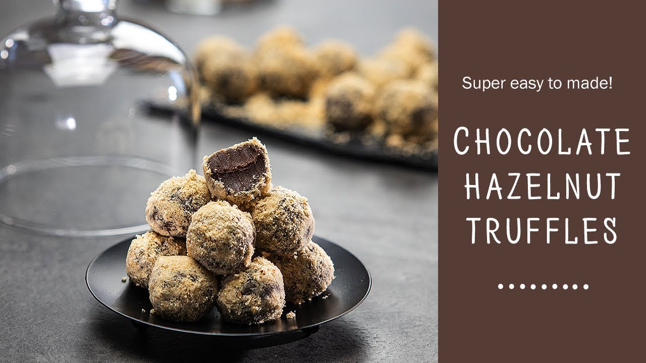 Homemade Chocolate Hazelnut Truffles / Food Channel L - A New Recipe Every Day!