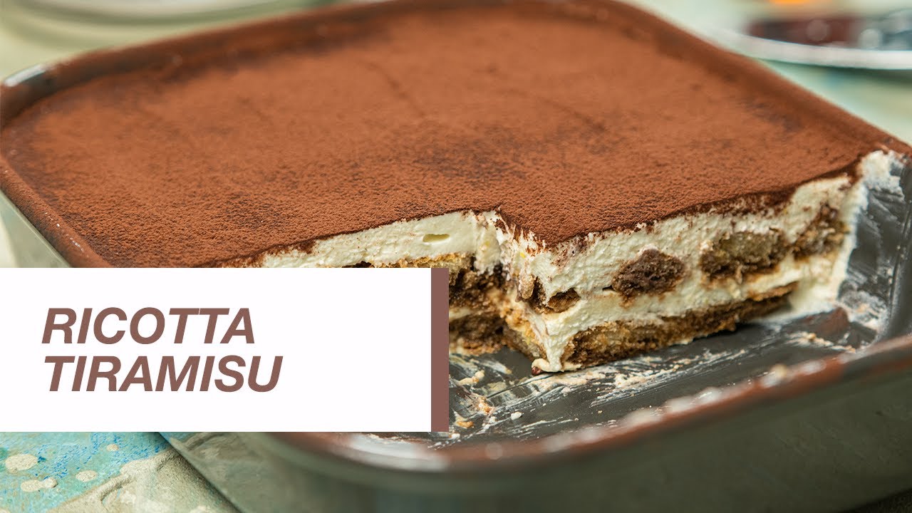 Tiramisu recipe | How to Make Tiramisu - Ricotta Tiramisu | Food Channel L Recipes