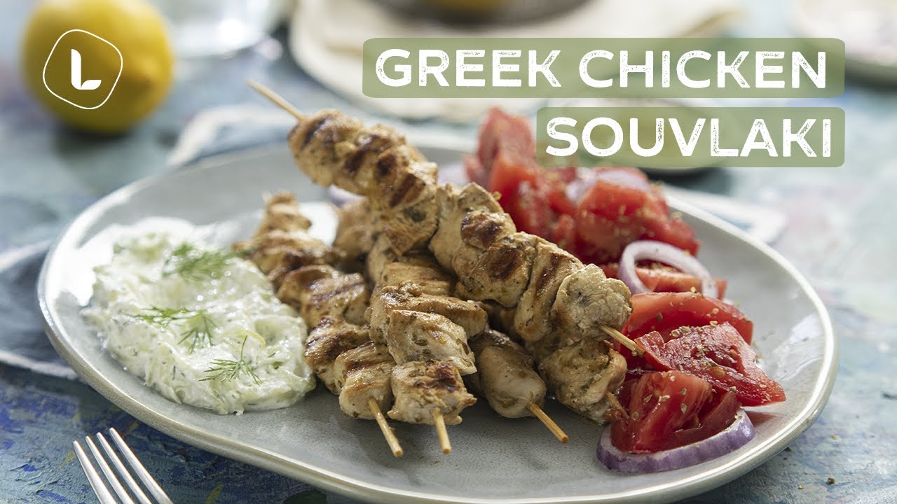 Greek Chicken Souvlaki | Food Channel L Recipes
