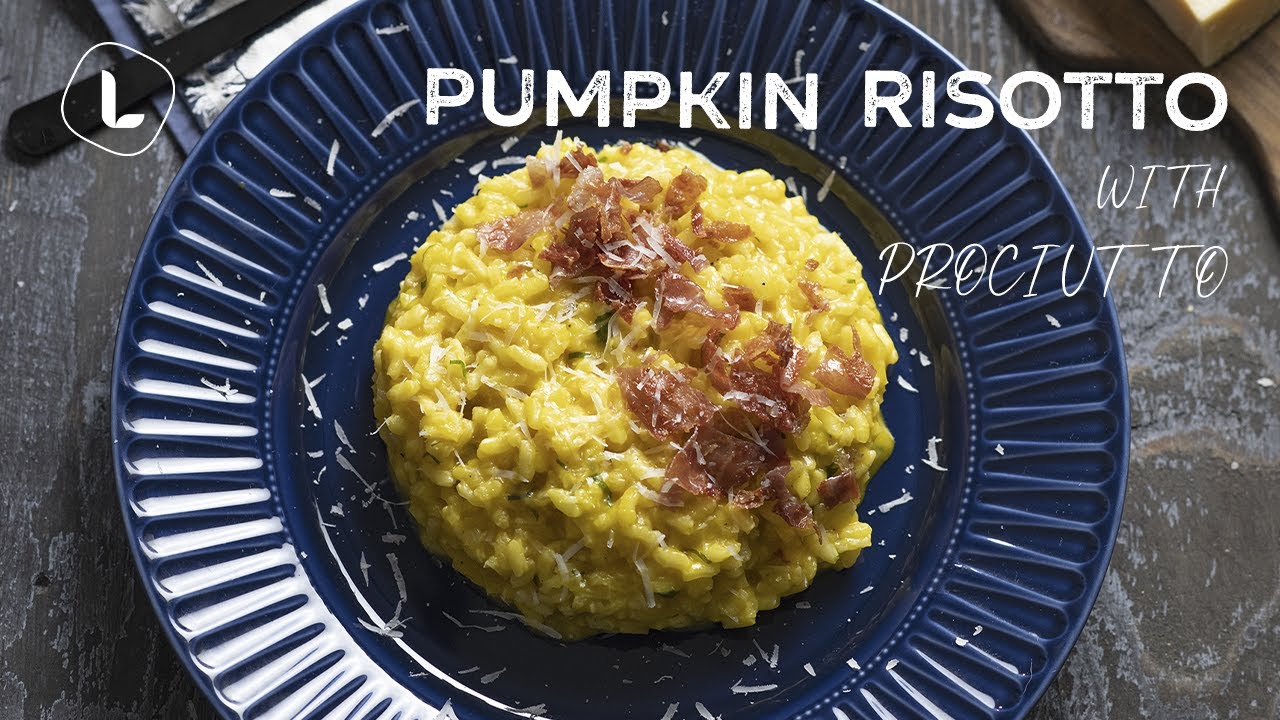 Pumpkin Risotto with Prosciutto | Food Channel L Recipes