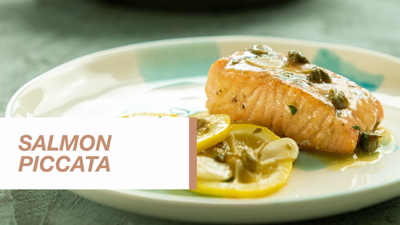 Salmon Piccata | How to make Salmon Piccata | Food Channel L Recipes