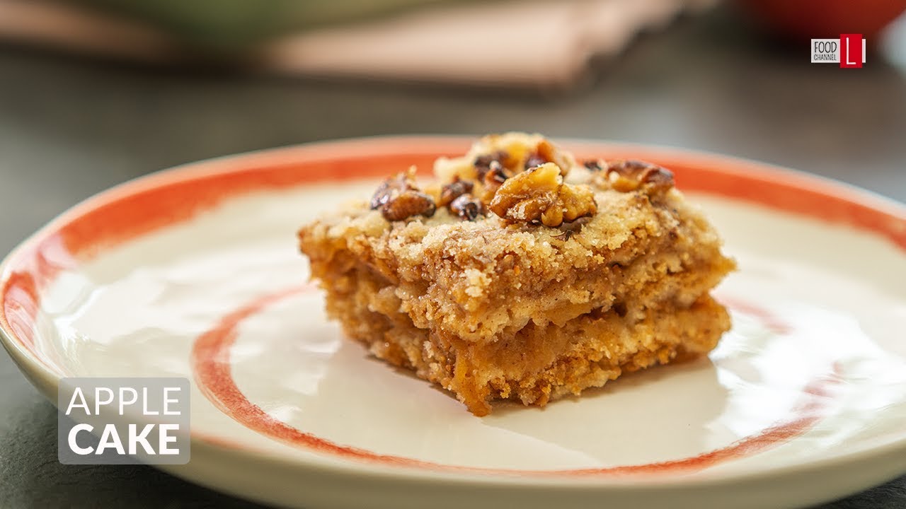 Easy Apple Cake | Food Channel L Recipes