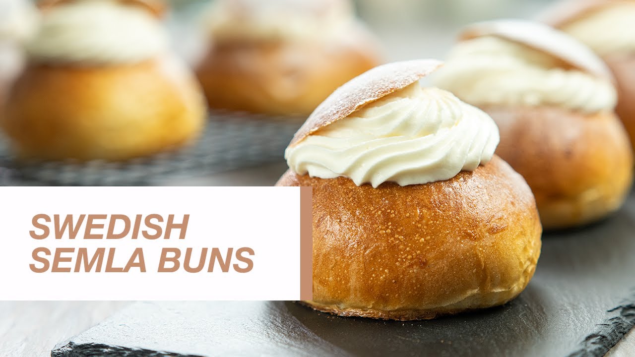 Semla | Swedish Cream Buns | Food Channel L Recipes