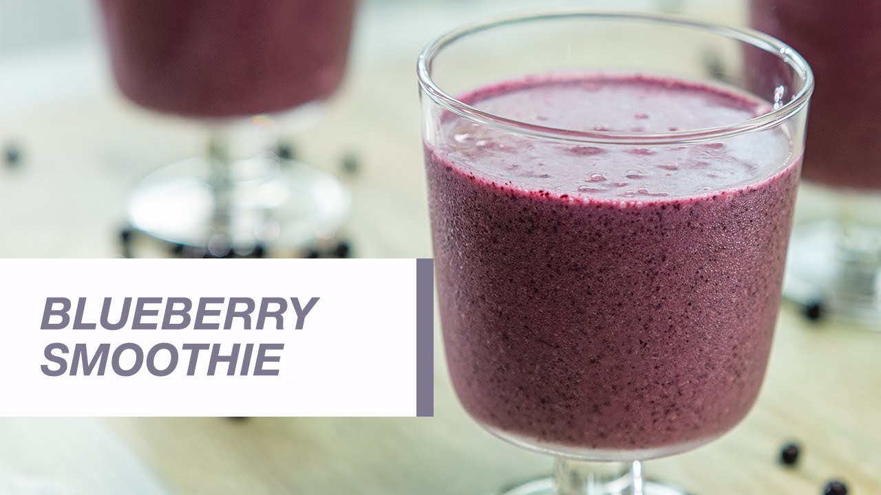 Blueberry Smoothie | Food Channel L Recipes