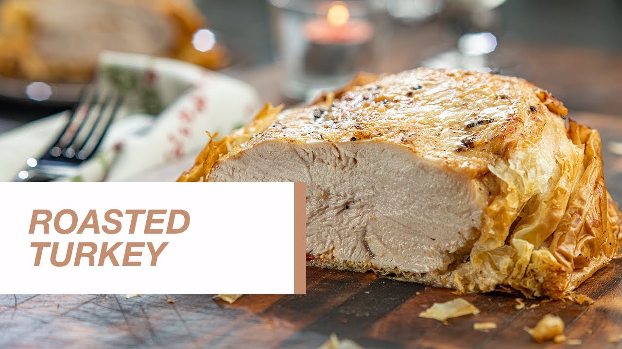 Roasted Turkey with Filo Pastry | Food Channel L Recipes