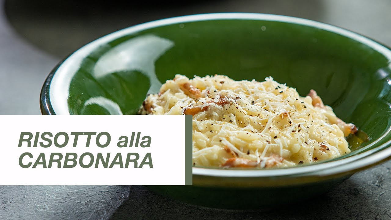 Risotto alla Carbonara | Food Channel L Recipes