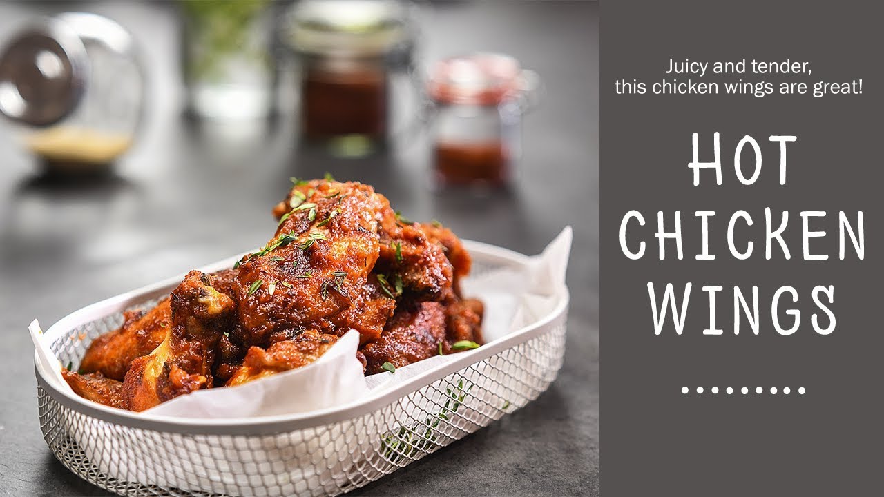 Baked Hot Chicken Wings / Food Channel L - A New Recipe Every Day!