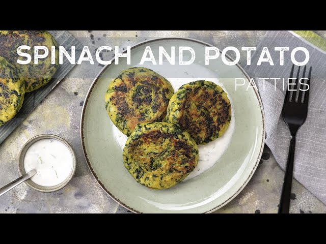 Spinach and Potato Patties | Food Channel L Recipes