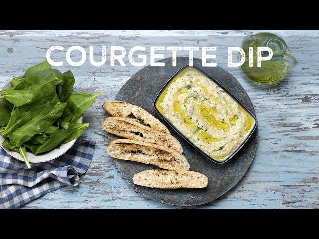 Courgette and White Bean Dip | Food Channel L Recipes
