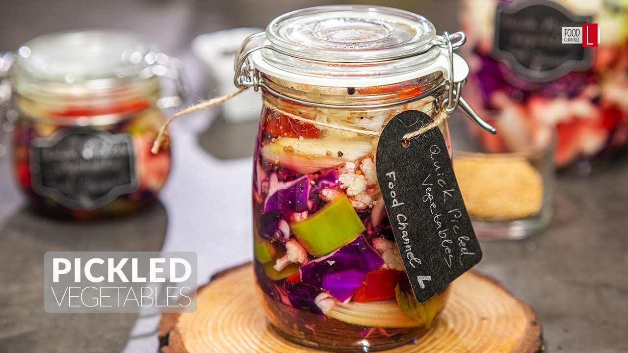 How to Make Pickled Vegetables Quick | Food Channel L Recipes