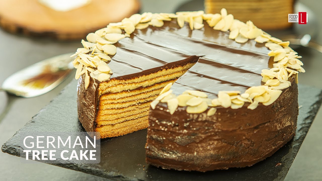 German Tree Cake | Baumkuchen | Baumtorte | Food Channel L Recipes