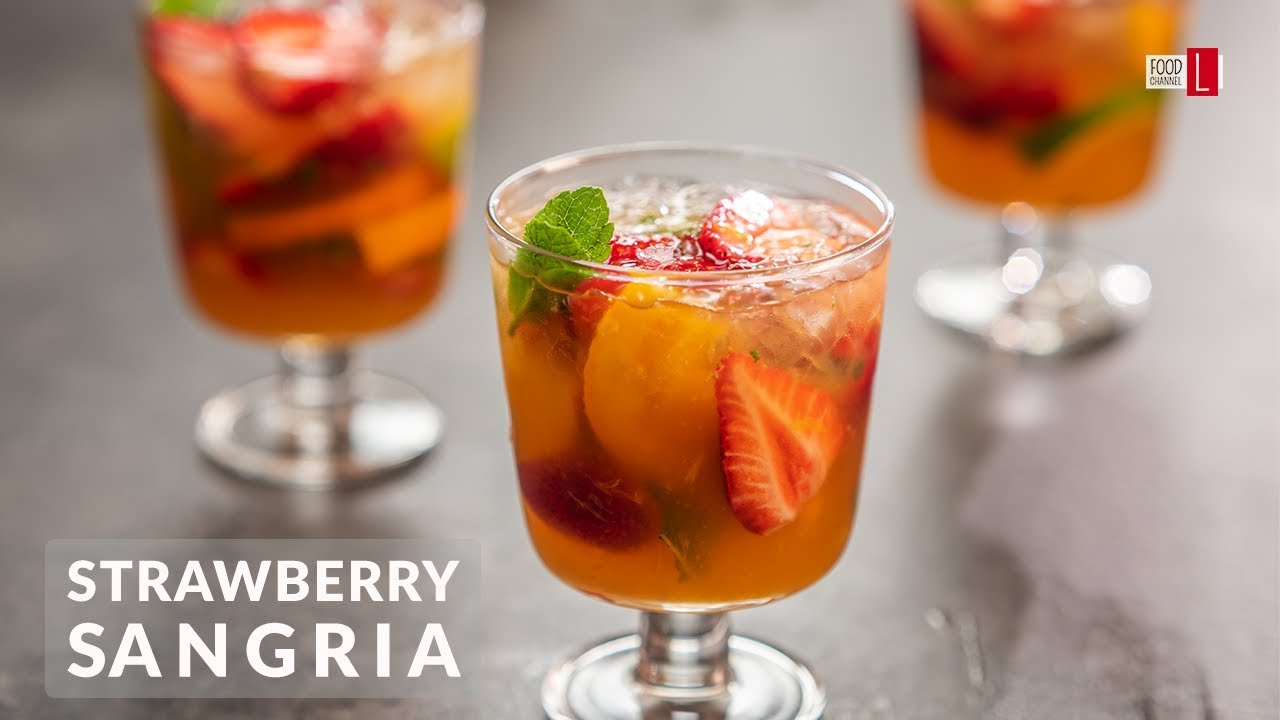 Easy Strawberry Sangria | Food Channel L - A New Recipe Every Day!