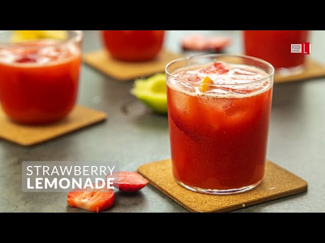 Strawberry Lemonade | Food Channel L Recipes