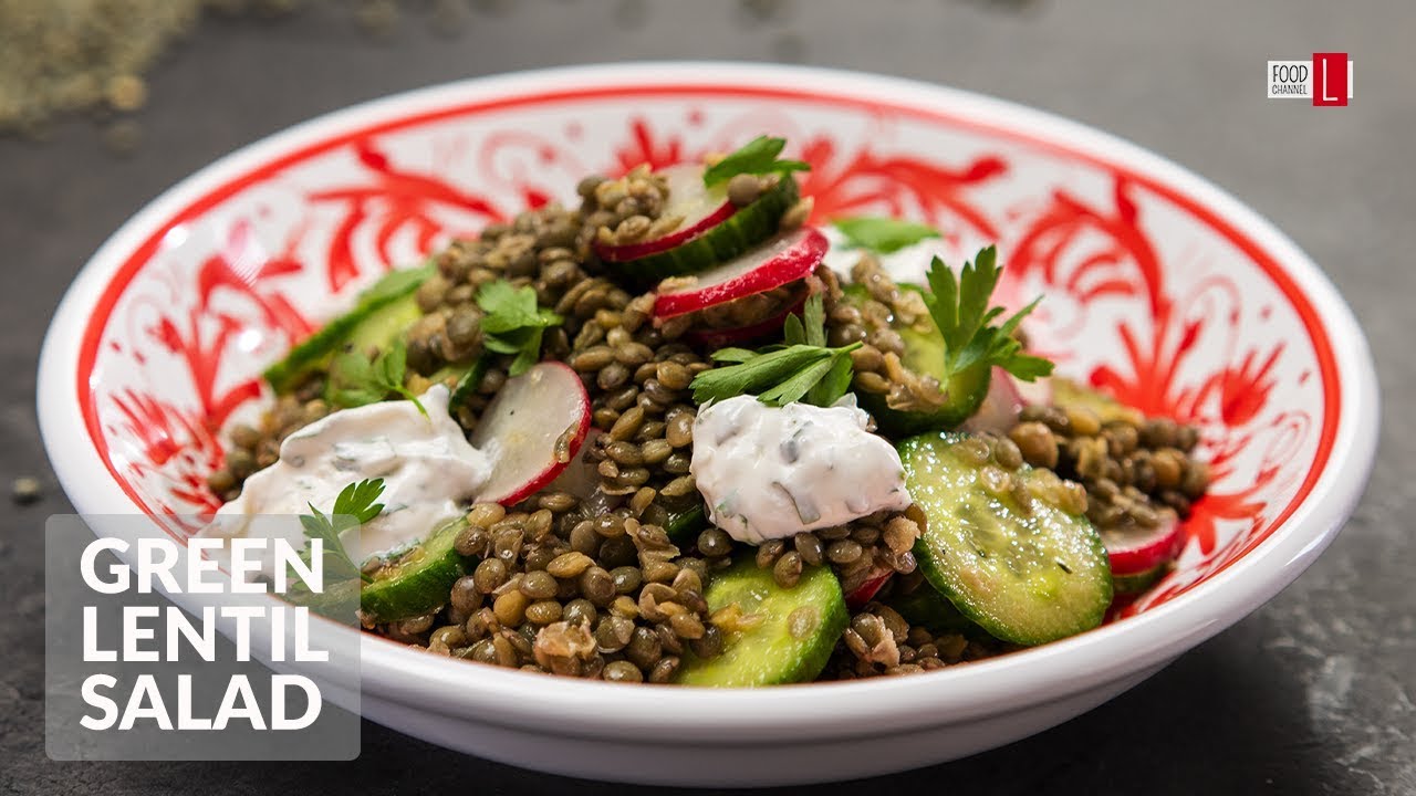 Green Lentil Salad  | Food Channel L - A New Recipe Every Day!
