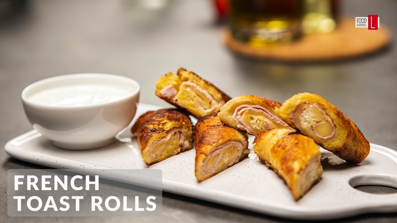 Ham and Cheese French Toast Rolls / Food Channel L - A New Recipe Every Day!
