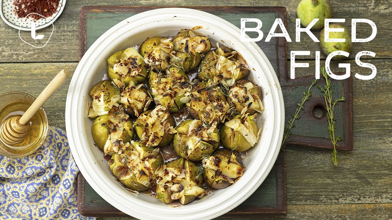 Baked Figs with Cheese | Food Channel L Recipes