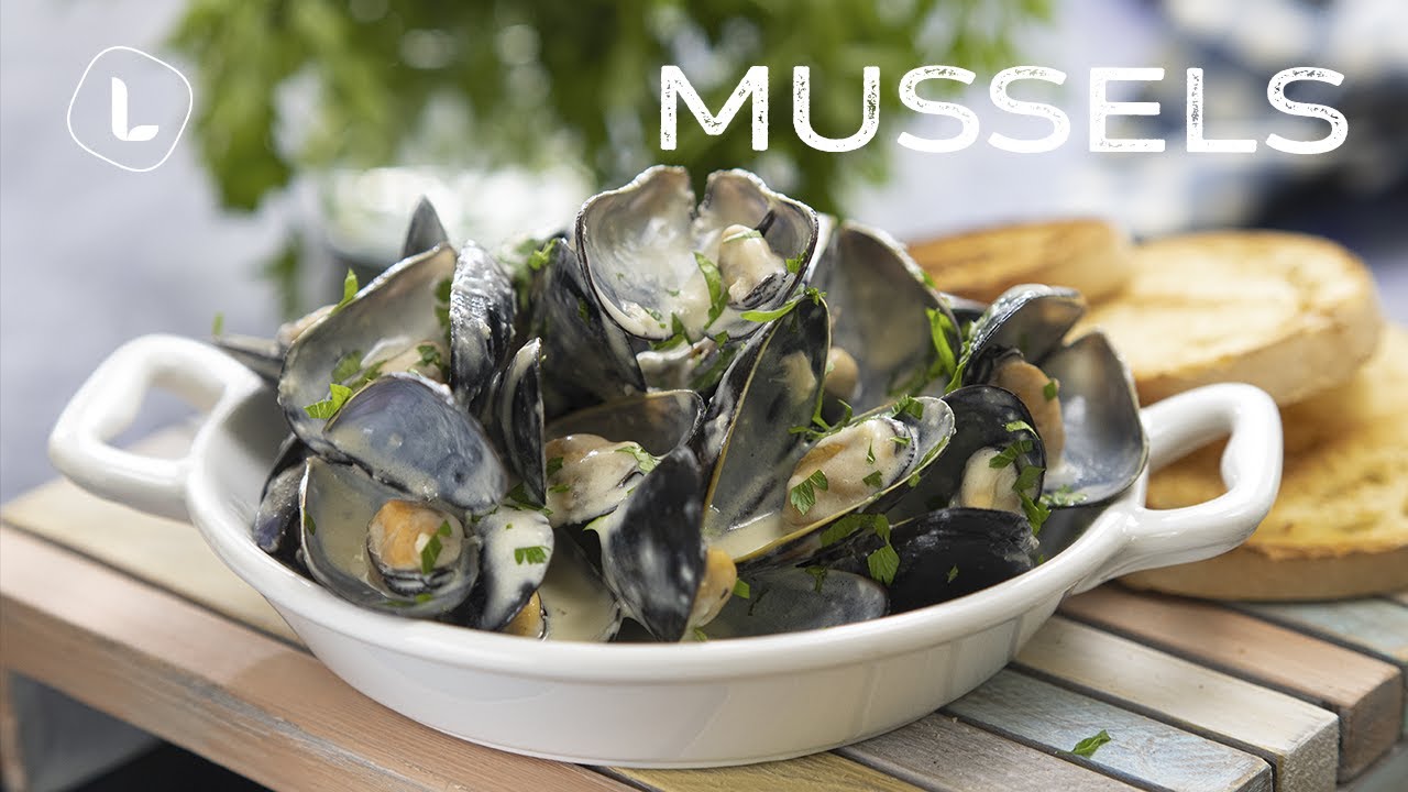 Mussels with Blue Cheese Sauce | Food Channel L Recipes