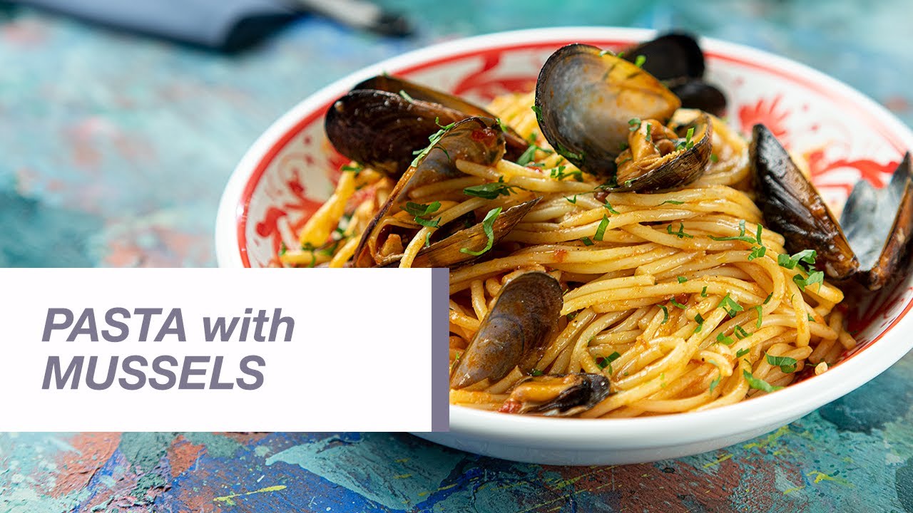 Pasta with Mussels and Tomato Sauce | Food Channel L Recipes