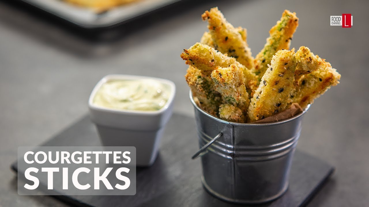 Crispy Baked Courgettes Sticks | Food Channel L - A New Recipe Every Day!