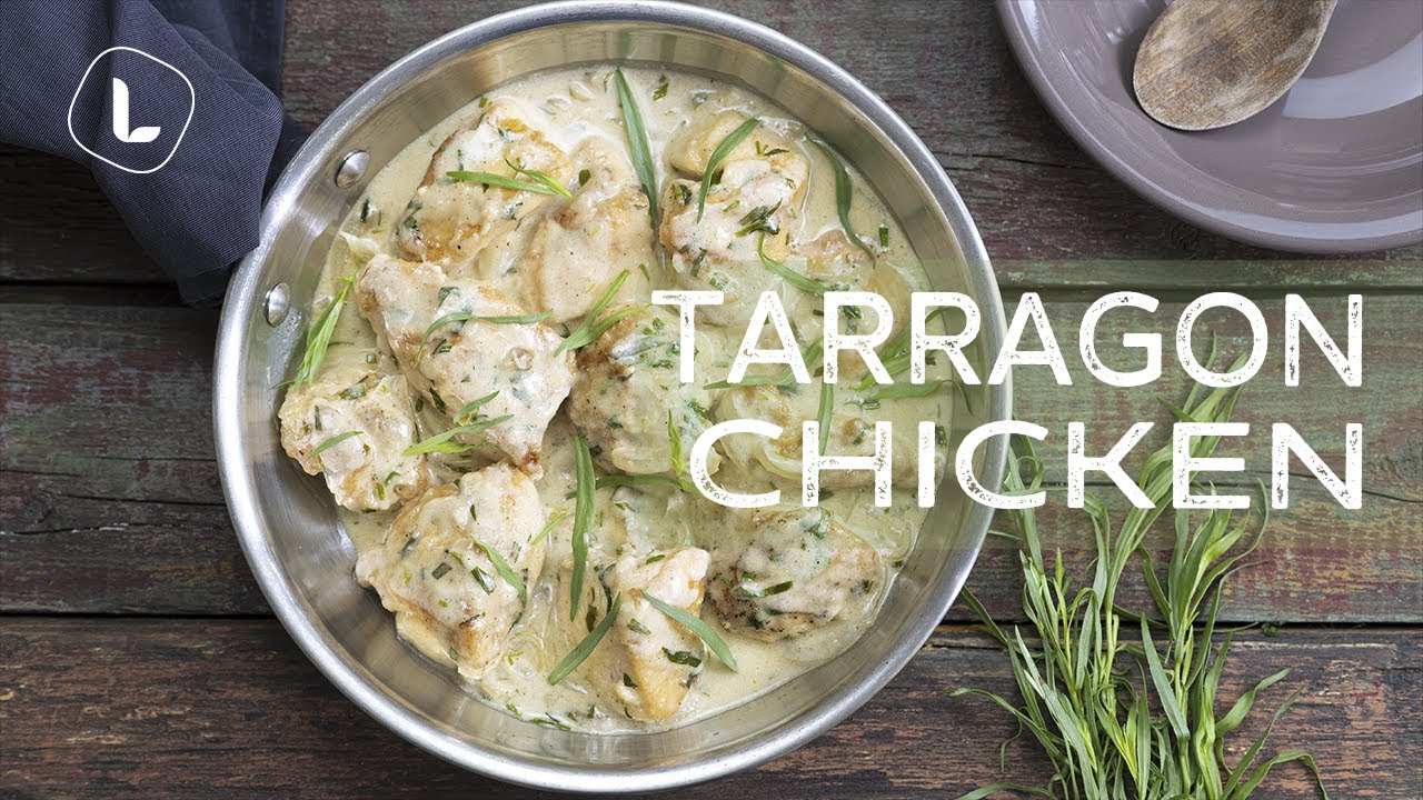 Creamy Tarragon Chicken | Food Channel L Recipes