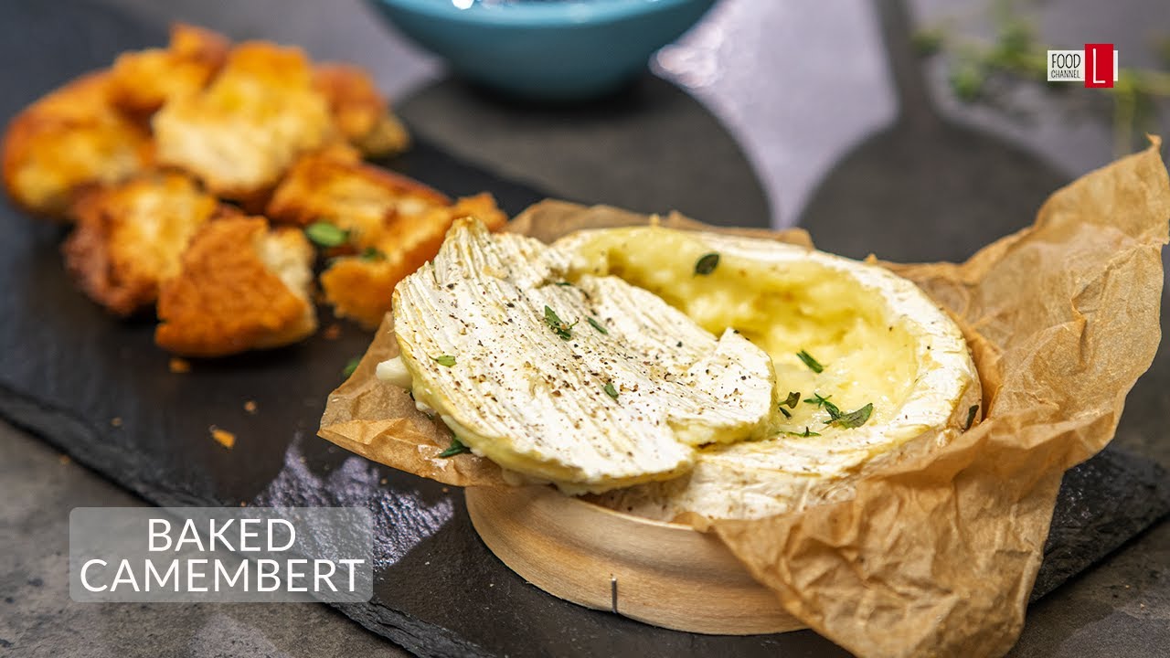 Baked Camembert Cheese with Blueberry sauce | Food Channel L Recipes